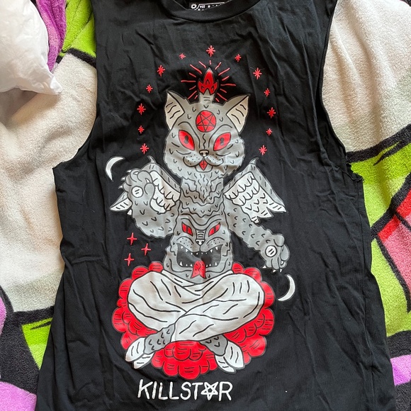 Killstar Other - KILLSTAR CATGOD TOP SIZE SMALL